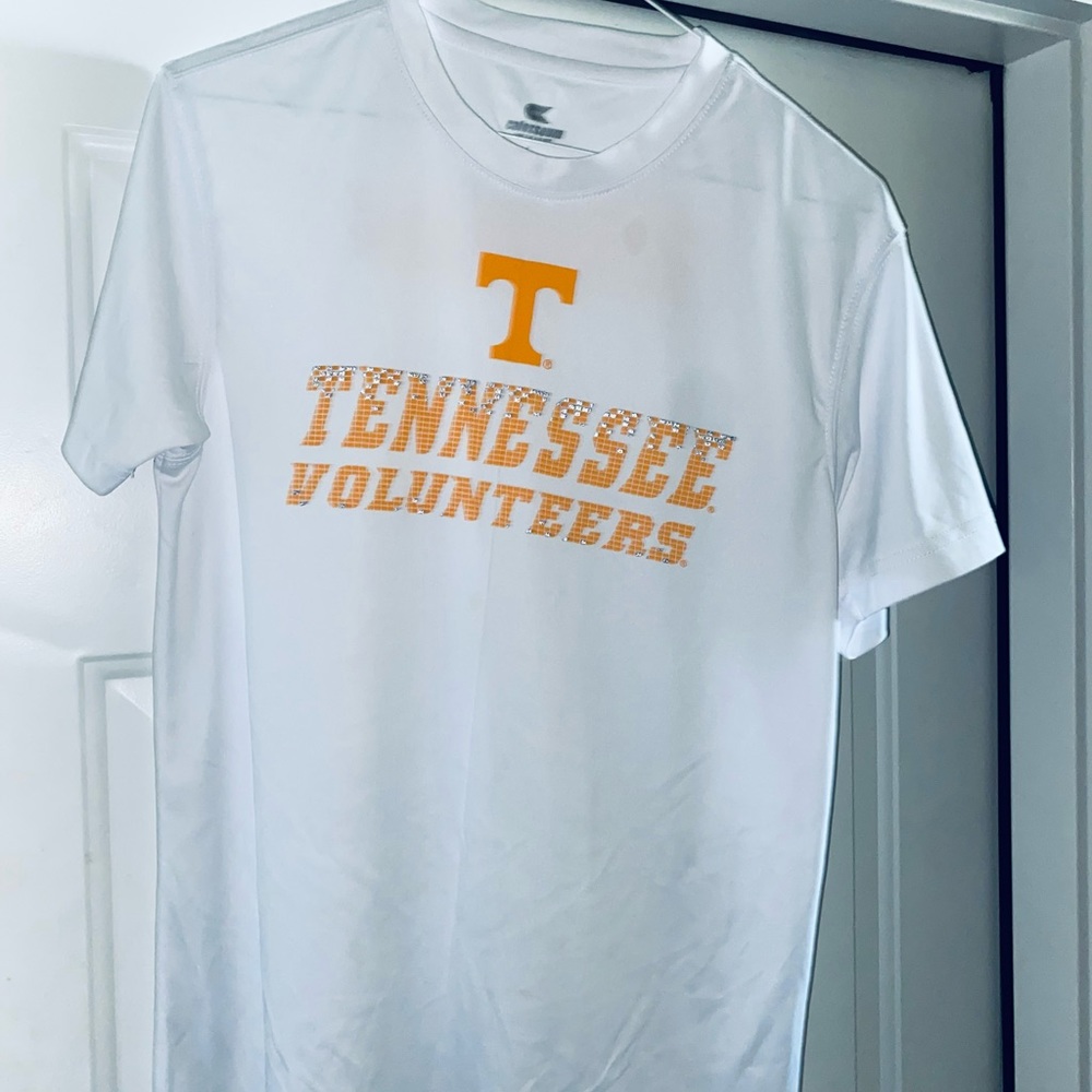 UT Youth 16/18 Colosseum Athletics White "Tennessee Volunteers" T Shirt